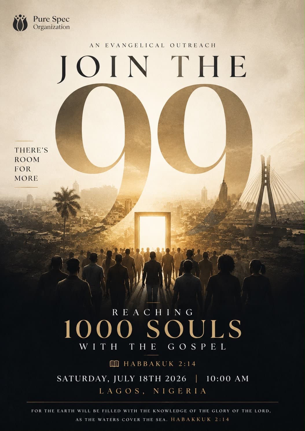 Join the 99 — An Evangelical Outreach